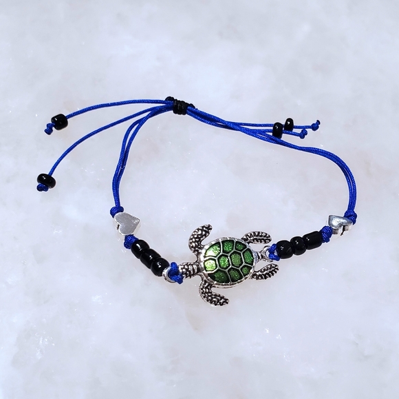 Turtle Love Bracelet - Support Wildlife Conservation - 7 Color Schemes Available - Picture 11 of 12